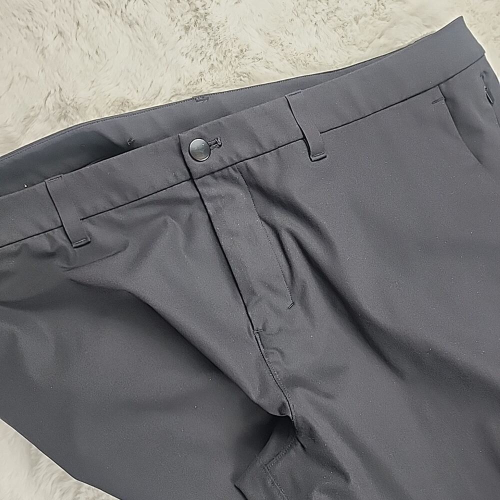 Lululemon ABC Pants Mens 38 (38x32) Black Classic Stretch Warpstreme LM5AR3S - Picture 5 of 9